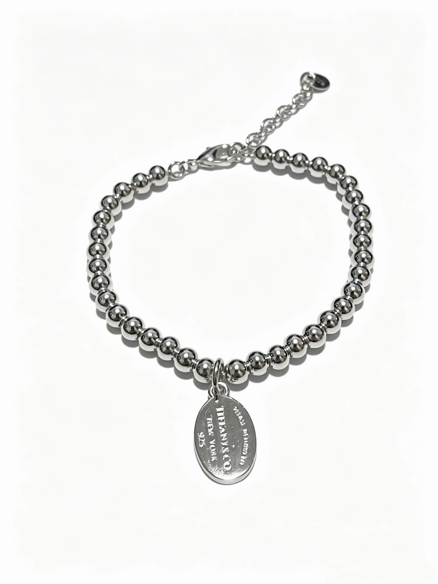 Tiffany & Co. Sterling Silver Bead Bracelet